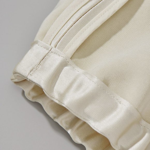 CHICJOC Women Pearl Acetate Satin Sleeveless Top - Picture 15 of 15